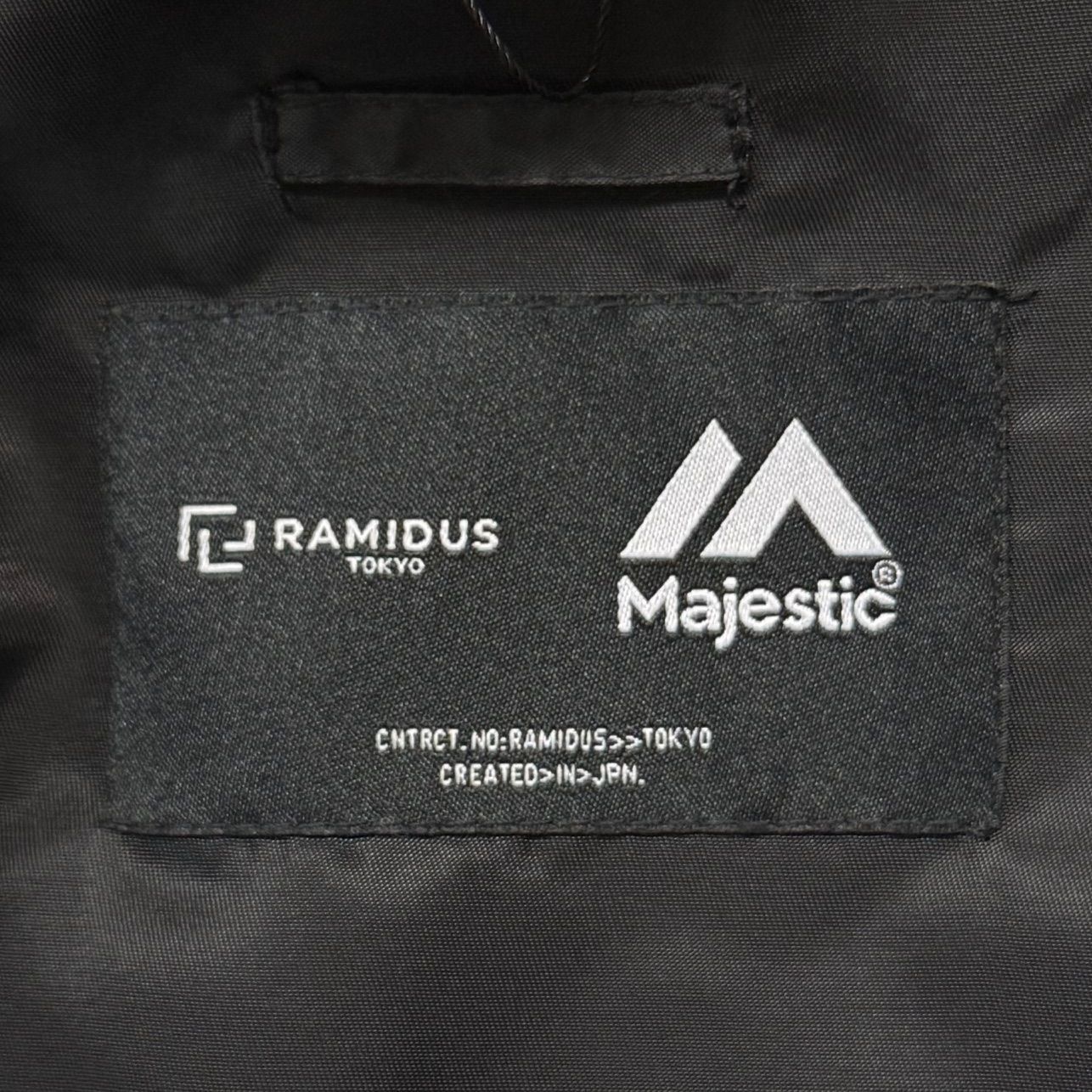 参考上代30800円 未使用品 RAMIDUS × Majestic 25SS Stadium jacket