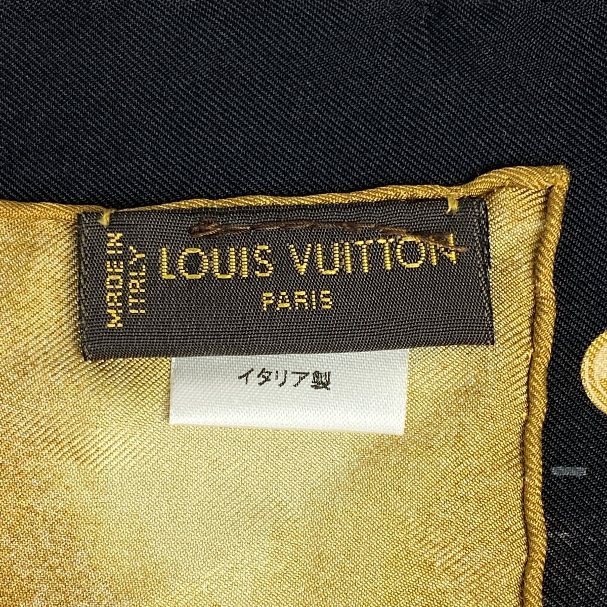 ルイ・ヴィトン Louis Vuitton モノグラムデニム柄 スカーフ スカーフ