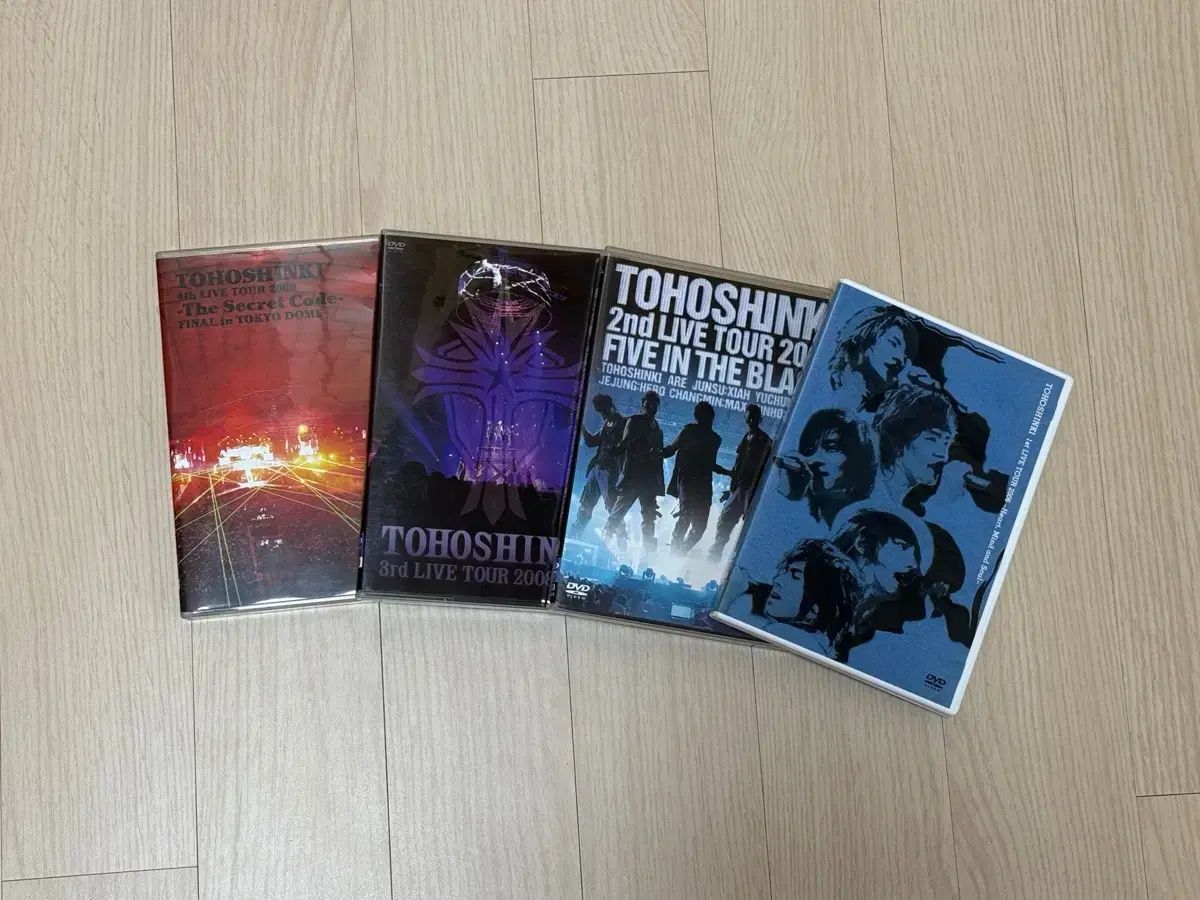 TVXQ(東方神起) DVD 日本 ライブ LIVE ツアー （ 4 犬 まとめ売り