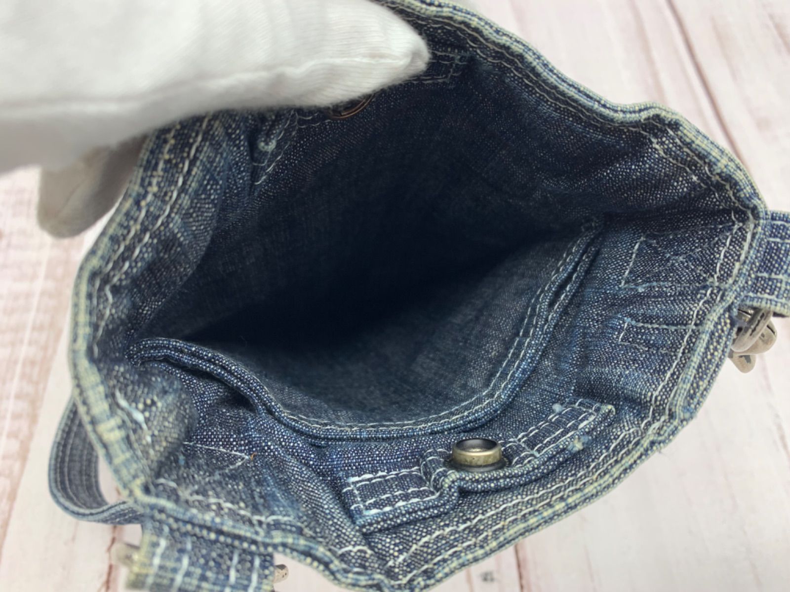 新*智様 良品　PORTERデニムショルダーバッグ　サコッシュウエスタン ポーター デニム PORTER DENIM 登場！吉田カバンがオリジナルで