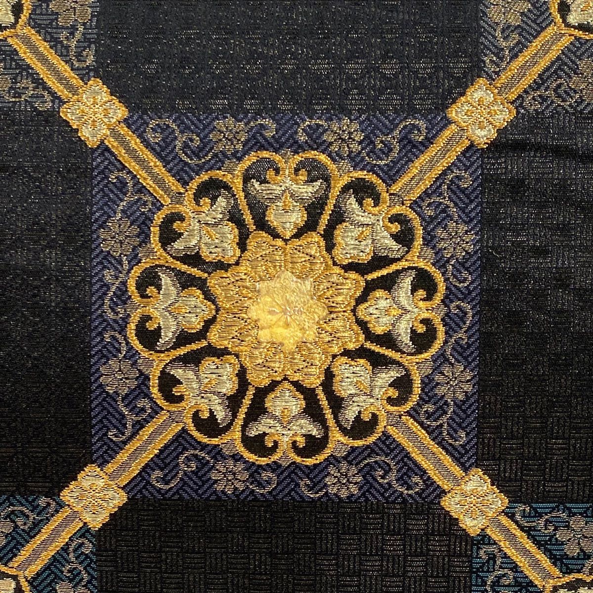 A22 袋帯　带美品 秀品 華文松竹梅箔金糸金色六通正絹 A22 袋帯 带美品 秀品 華文松竹梅箔金糸金色六通正絹 - メルカリ