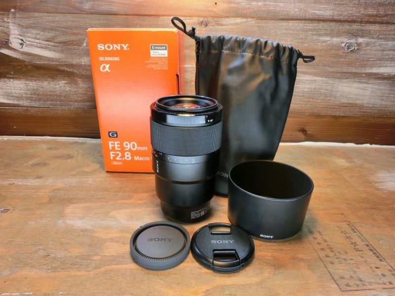 7685 Sony SEL90M28G FE 90mm 2.8 MACRO G OSS Eマウント 中望遠レンズ