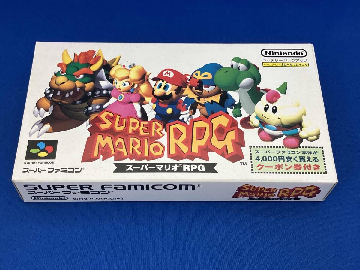 【激レア】『スーパーマリオRPG（SFC）』（ゲームチラシ） 激レア】『スーパーマリオRPG（SFC）』（ゲームチラシ） - メルカリ