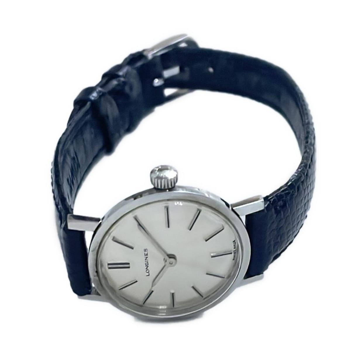 LONGINES(ロンジン) 腕時計 - レディース 革ベルト シルバー