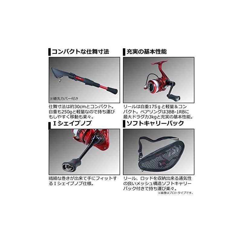 未使用 Daiwa ダイワ CP 1000 130 コンパクトロッドセット - フィッシング