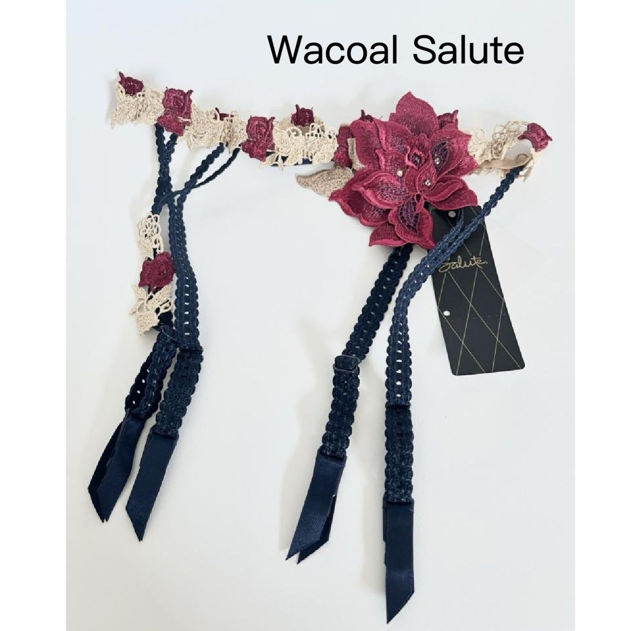 実店舗限定 サルート90g ガーターベルト PU オペラ座の怪人 ☆【新品 限定発売コレクション】Wacoal Salute ワコール