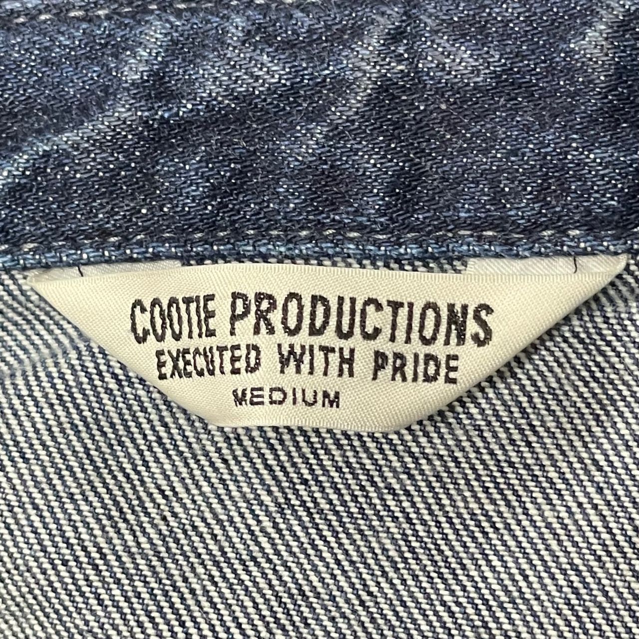 定価31900円 COOTIE PRODUCTIONS DENIM ZIP UP WORK JACKET