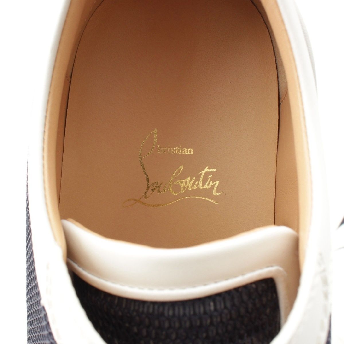 クリスチャンルブタン LOUIS JUNIOR ORLATO FLA メッシュ ローカット  