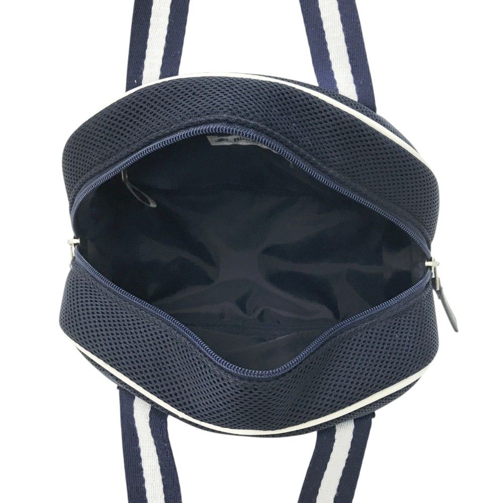 BLACK&WHITE ブラックアンドホワイト カートバッグ ネイビー系