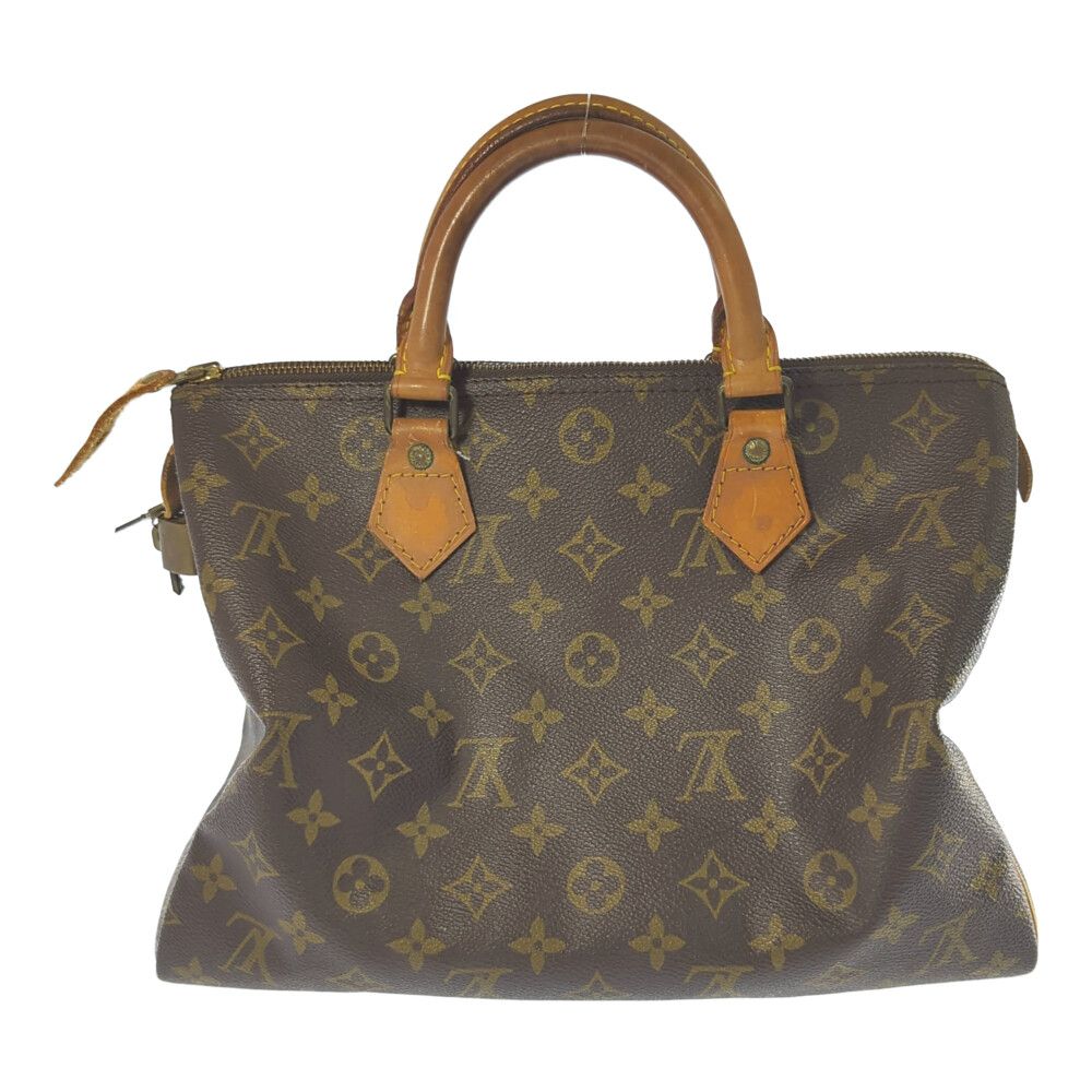 LOUIS VUITTON ルイヴィトン モノグラム・スピーディ30・レザー