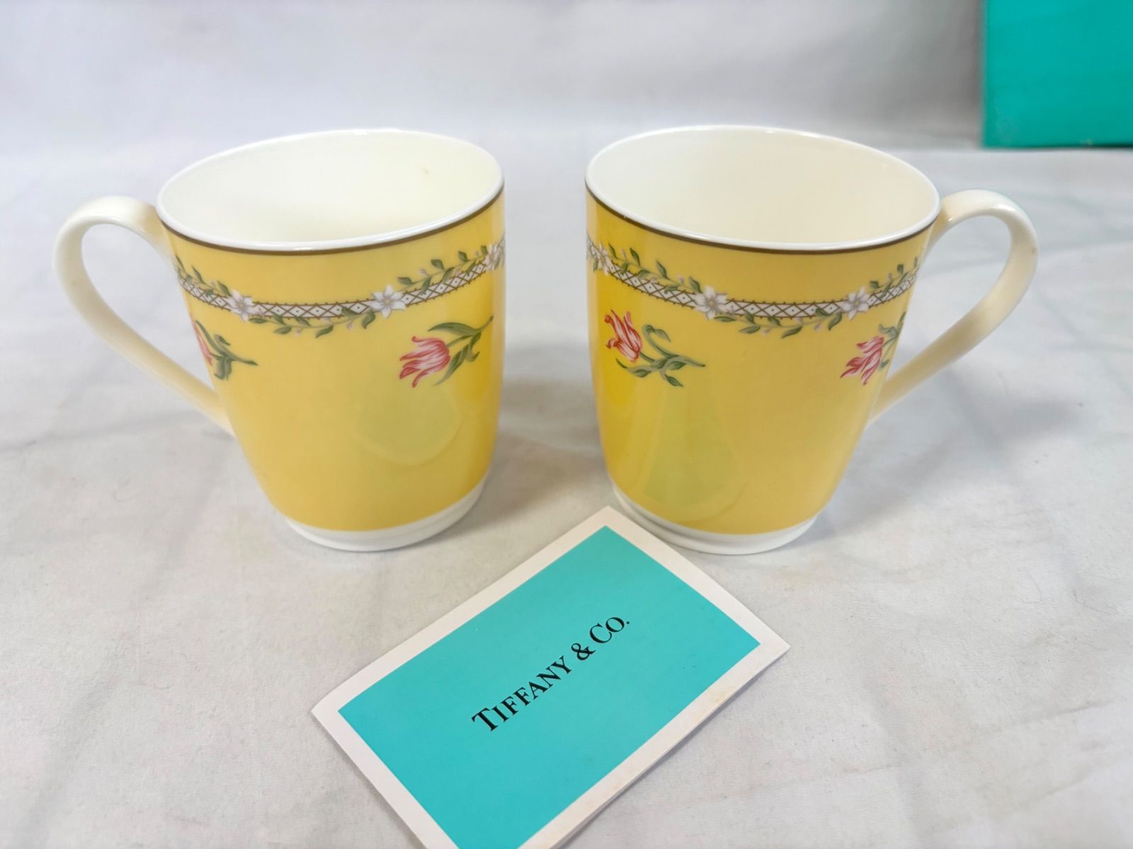 Tiffany &Co ブルーリボンペアマグカップ♡新品 楽天市場】Tiffany&Co