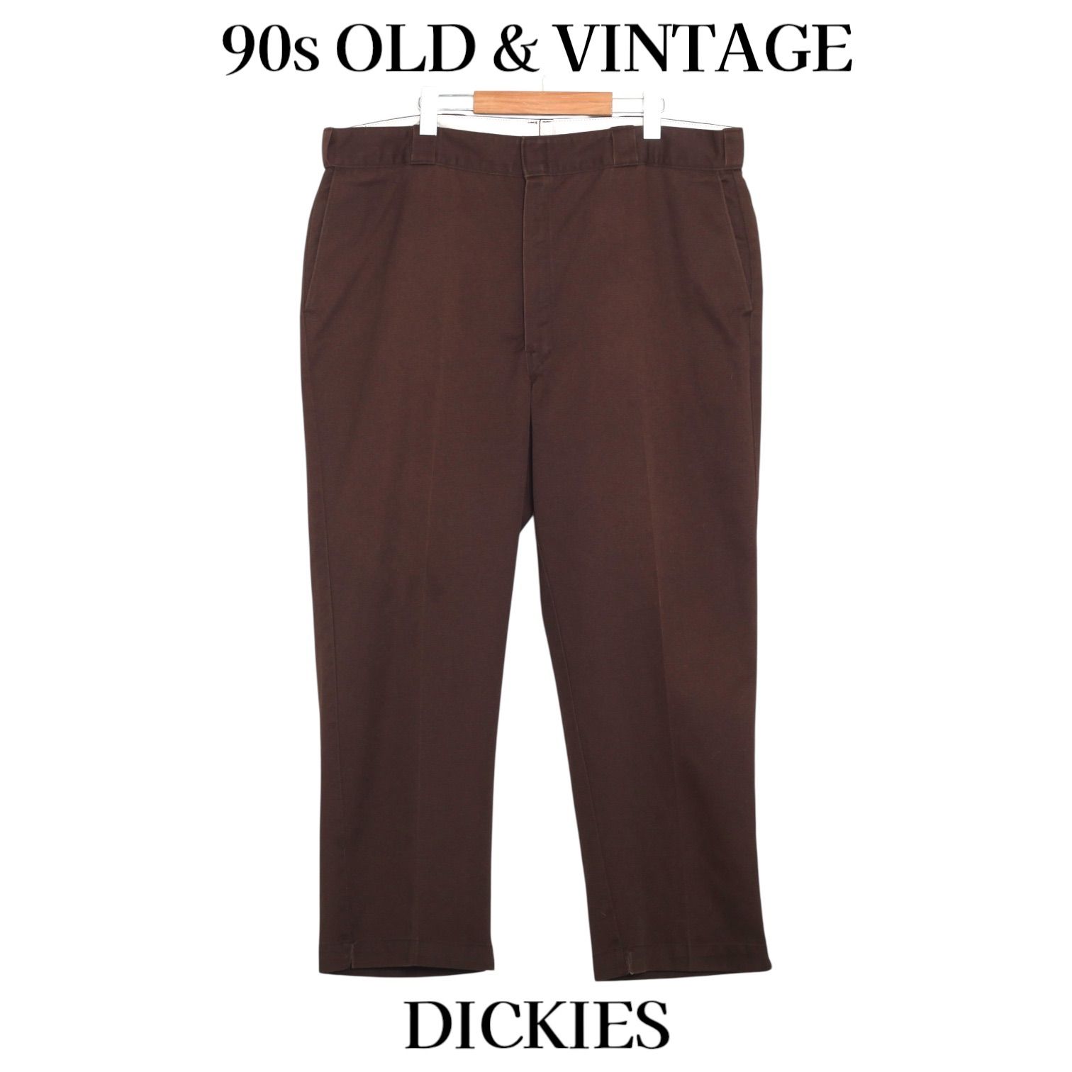 Dickies 874 90s USA製 ブラウン ワークパンツ 90's Dickies 874 ワークパンツ 