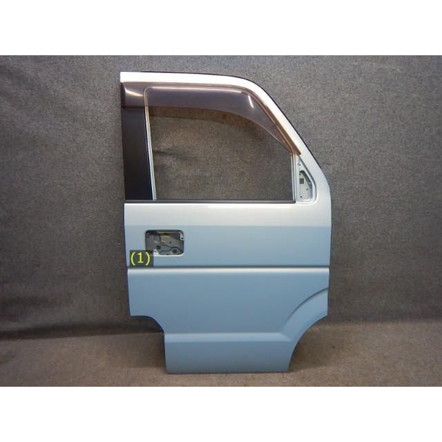 スズキ エブリィワゴン DA64W 右フロントドア 右前ドア 68001-68H01 アクアマリンブルーオパールメタリック 水色 ZCT 101974