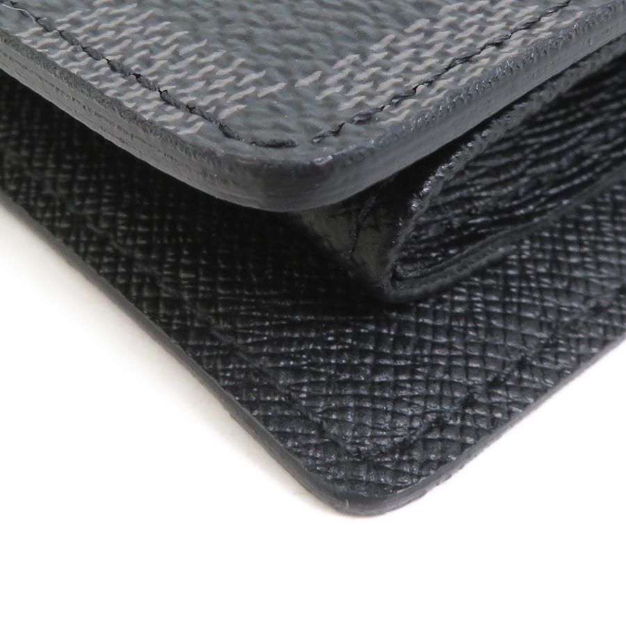 ルイ ヴィトン LOUIS VUITTON 二つ折り財布 ダミエ グラフィット
