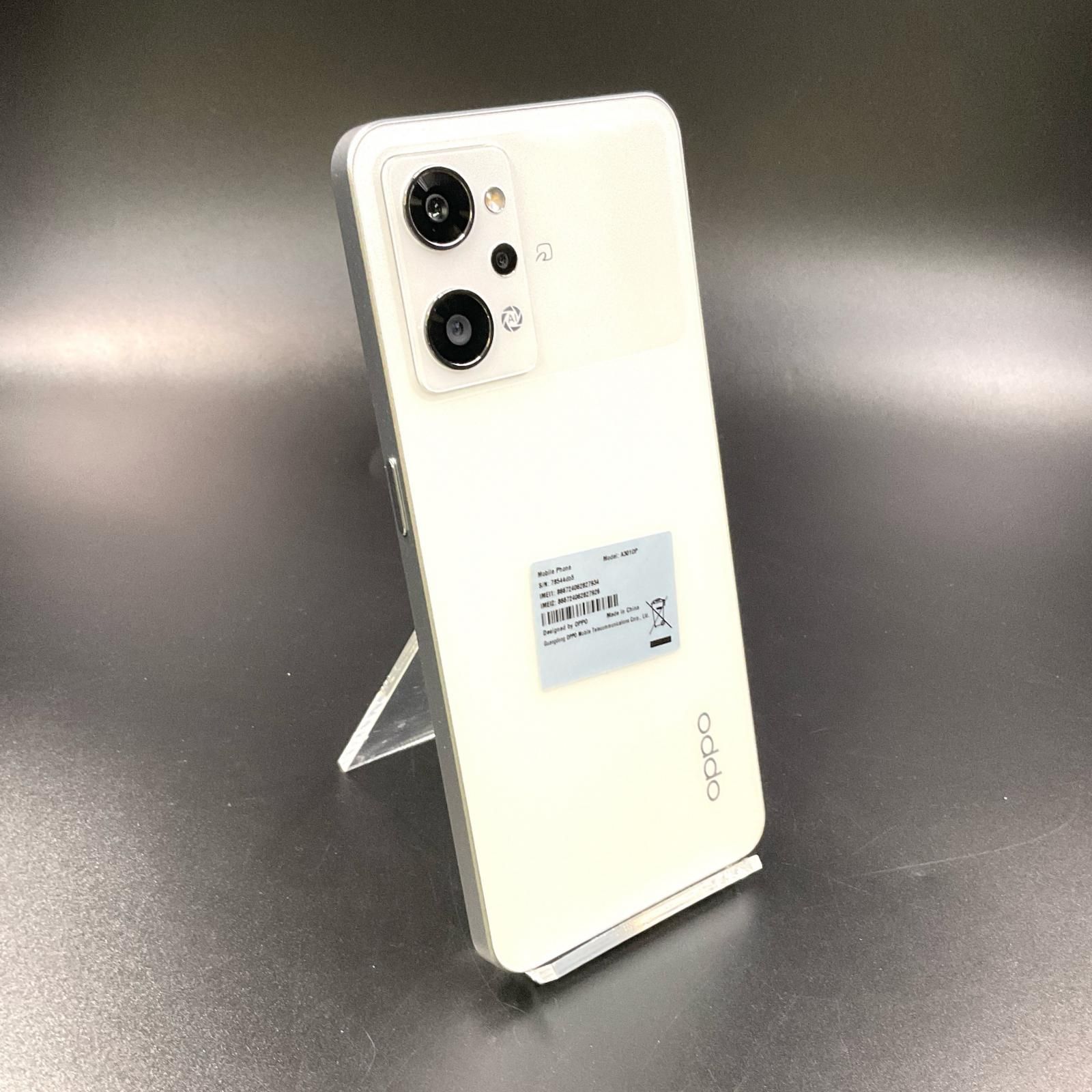 【ほぼ未使用・泣く泣く出品】OPPO Reno9 A ムーンホワイト 128GB Reno 【新品未開封】OPPO Reno9 A ムーンホワイト Y!mobile