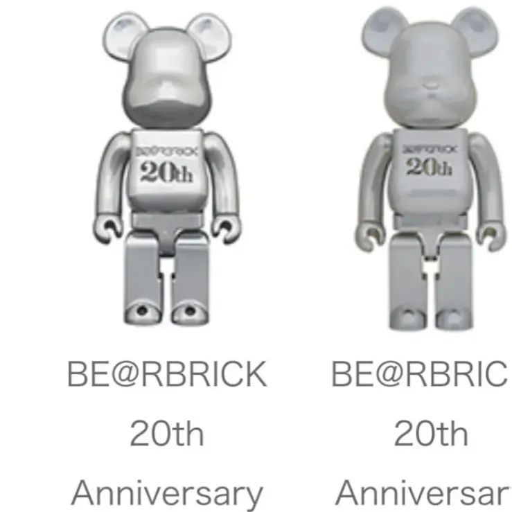 BE@RBRICK 20th anniversary deep CHROME - メルカリ