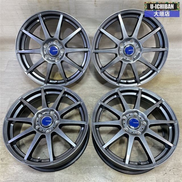 ヴェゼル オデッセイ CX-3 等 CF-01 7-17 53 5H114.3 17インチ ホイール 4本セット _002R
