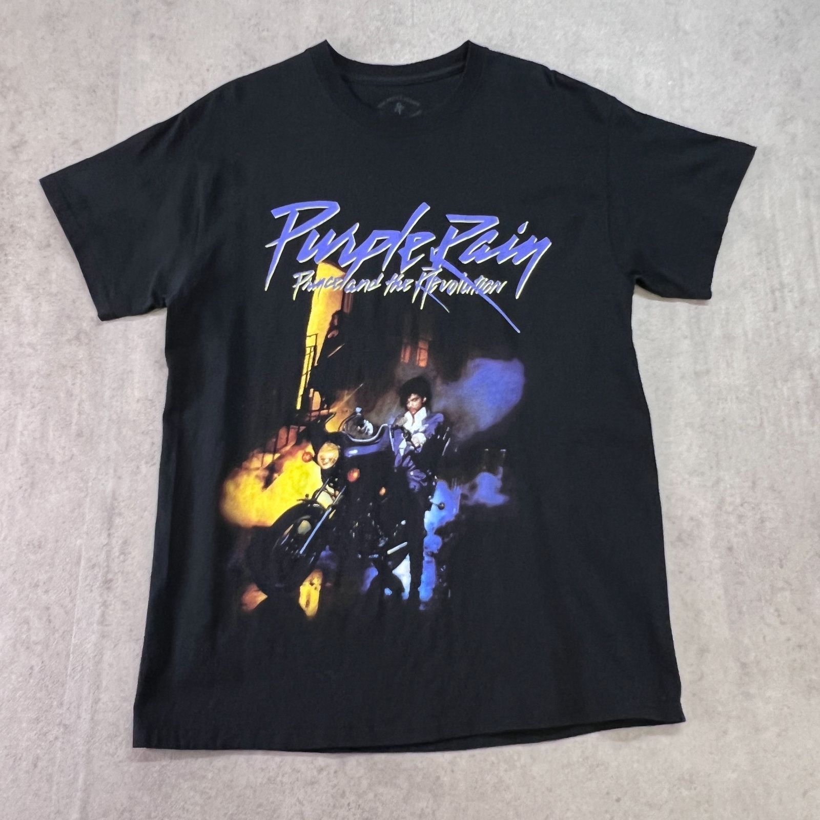 Prince プリンス Purple Rain パープルレイン ムービーTシャツ ミュージックTシャツ プリントTシャツ 古着 ブラック M -  メルカリ