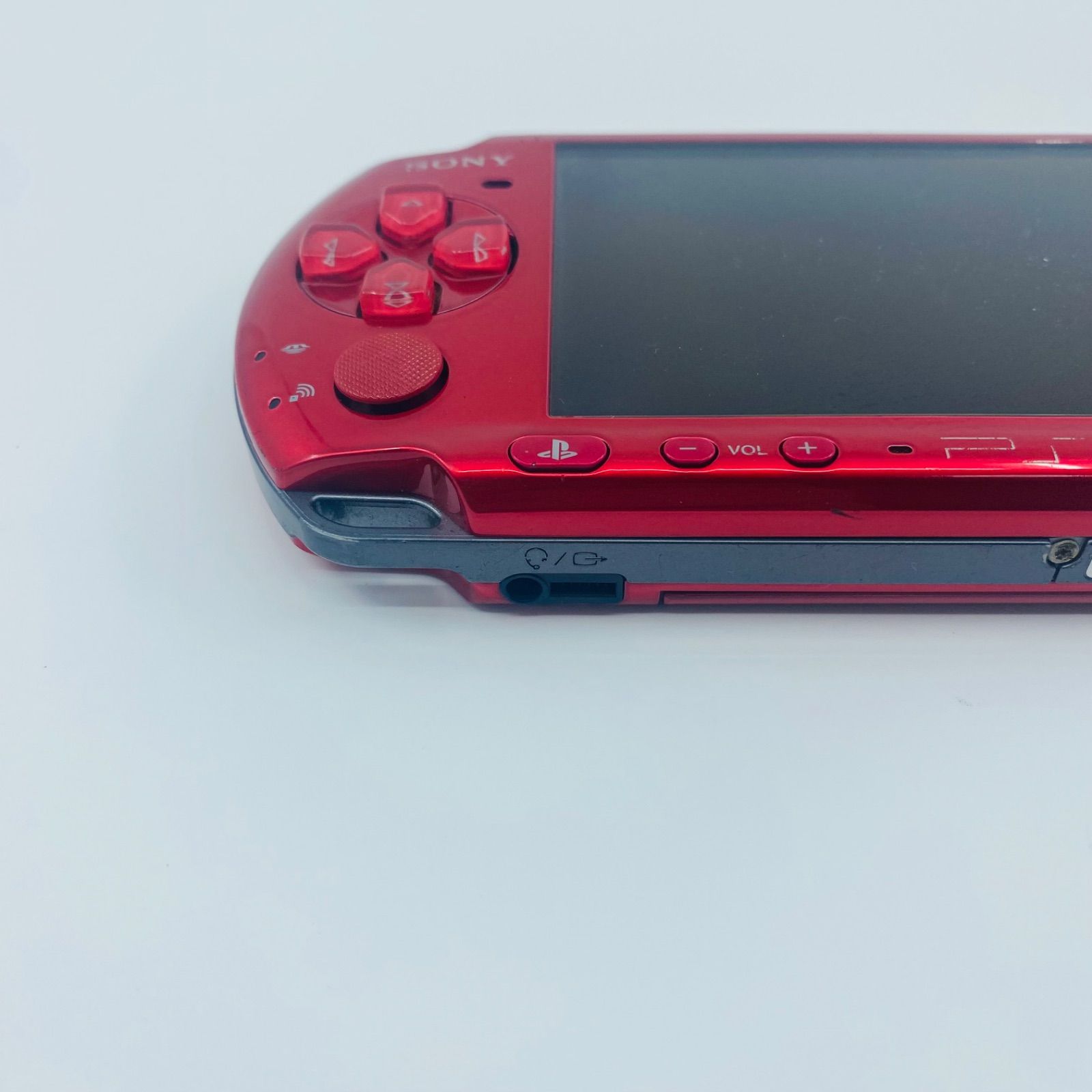 【ジャンク】 PSP3000 レッド