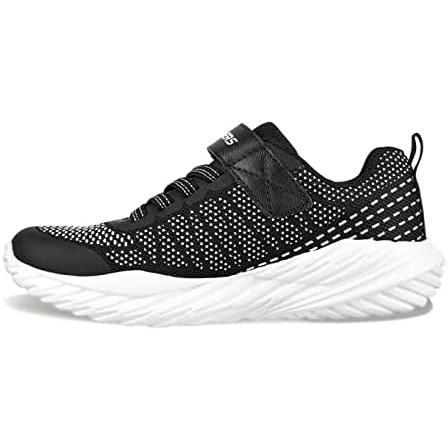 スケッチャーズ SKECHERS スニーカー ニトロスプリント カーボ 403753L ボーイズ ブラック|シルバー 20cm
