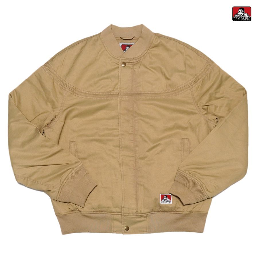 BEN DAVIS FADED CUP SHOULDER JACKET BEIGE ベンデイビス ジャケット カップショルダージャケット ダービージャケット アウター