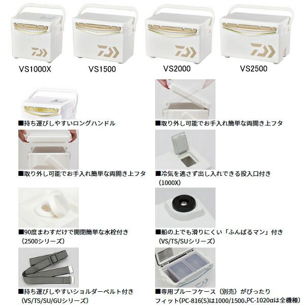 ≪ 24年6月新商品 ≫ ダイワ クールライン α 3 VS 2500 ゴールド 25L