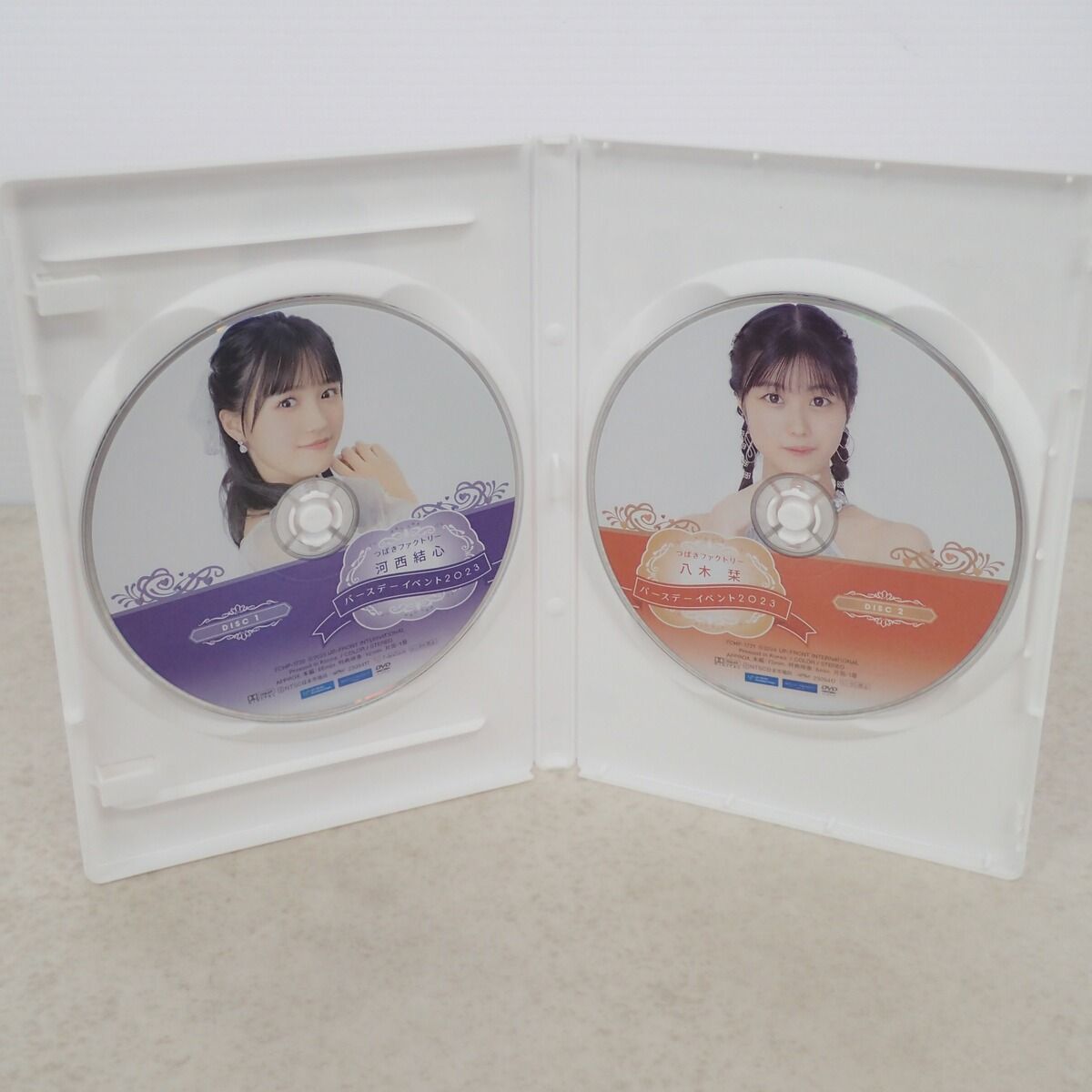 つばきファクトリー DVD 河西結心/八木栞 バースデーイベント