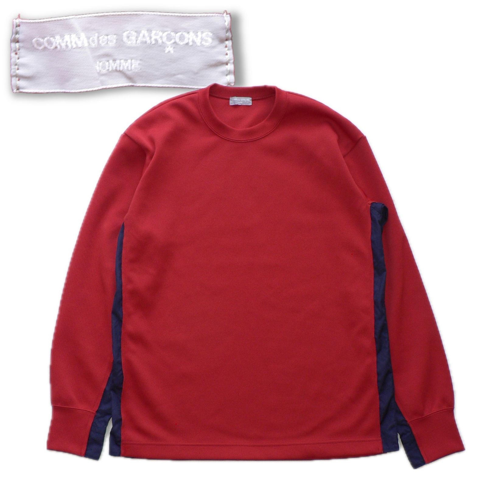 AD2002】00s Comme des Garçons Homme red sweat archive 