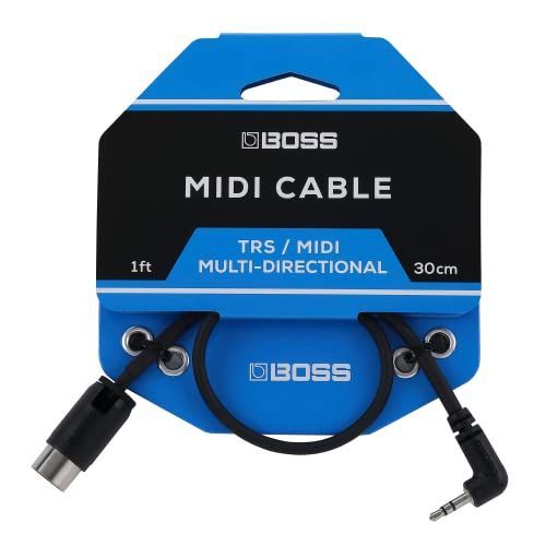 数量限定】BOSS BMIDI-1-35 MIDI Cable 3.5mm TRS/MIDI 30cm MIDI