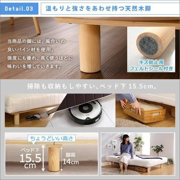 ポケットコイルスプリング セミシングルサイズ