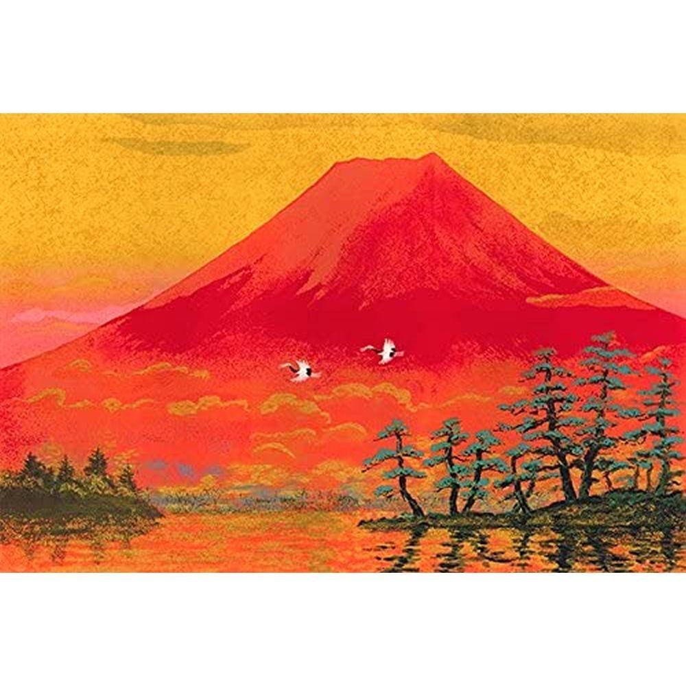 シルクスクリーン「黎明富士」
