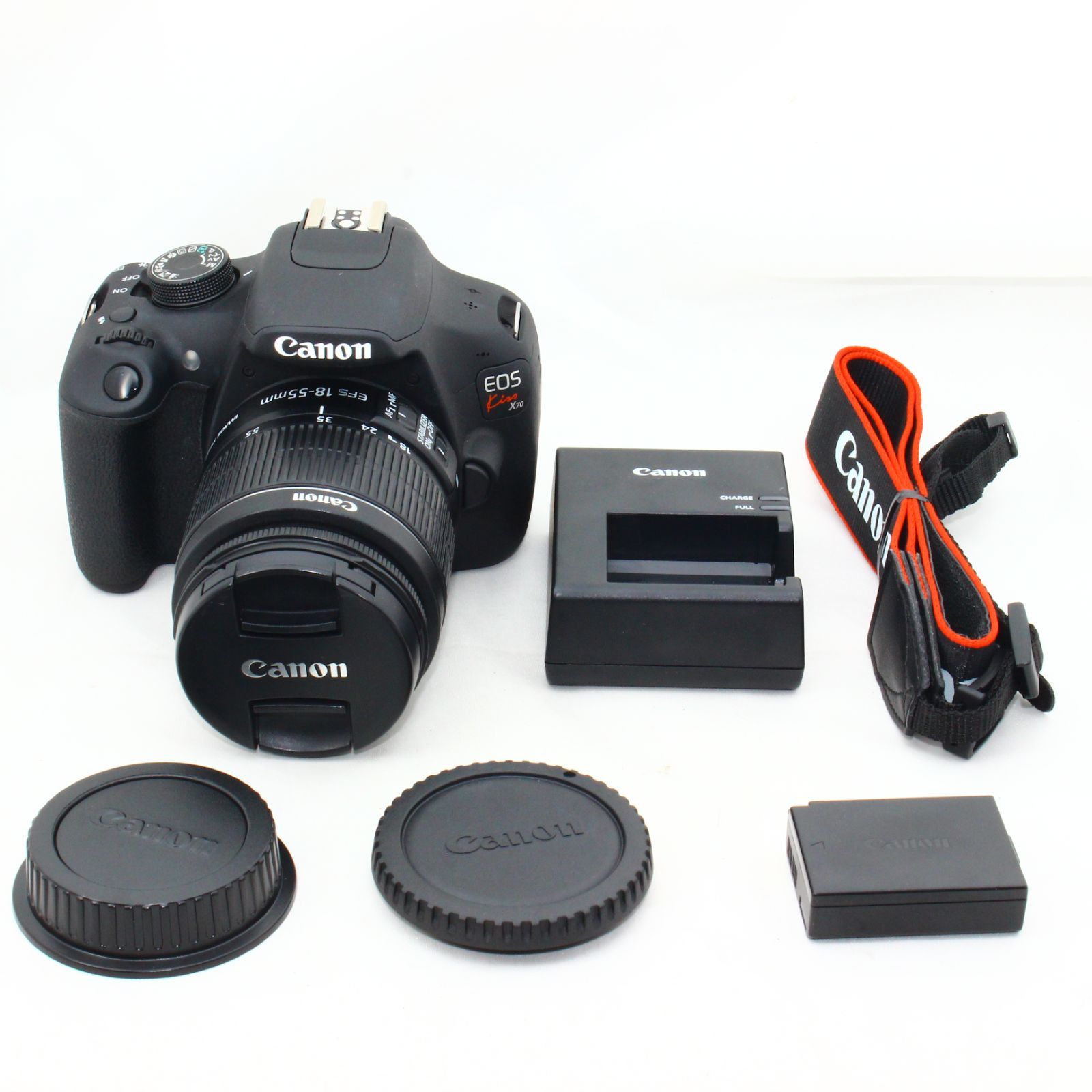 極美品Canon Canon kiss X70レンズキット EOS Kiss X70 ダブルズーム