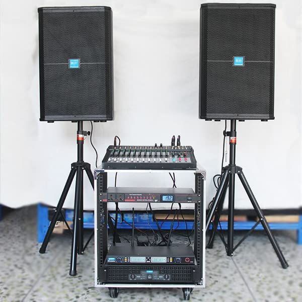 在庫処分 高さ100~200cm調節 折りたたみ式 スピーカースタンド スピーカー用 2本セット 取付 金具 BQKOZFIN 荷重40kg USTAUSTRALIA_COM_AU