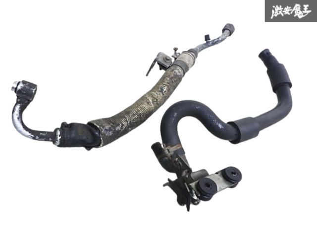 ストア出品/実動外し トヨタ 純正 AE86 レビン トレノ 4A-GE エアコン 配管 ホース パイプ 2本セット 即納