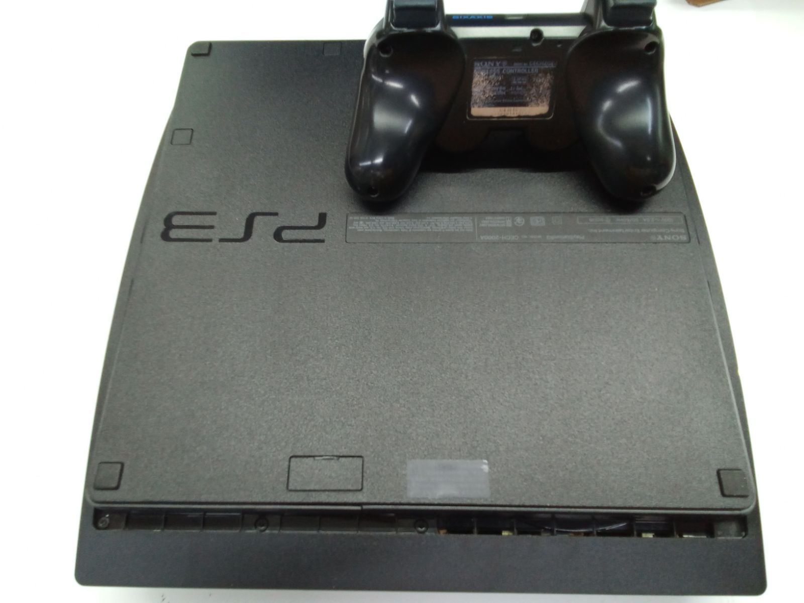 PS3】PlayStation3本体《CECH-2000A》HDD120GB ジェットブラック 