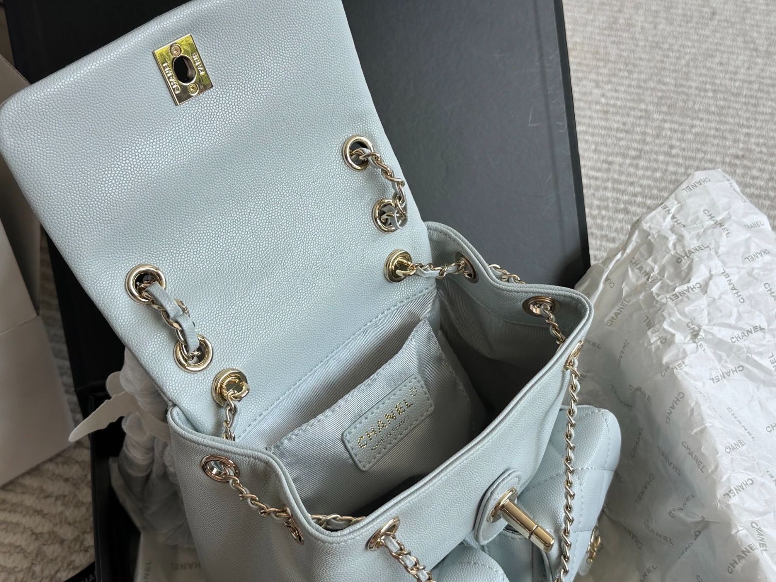【Chanel 】シャネル ★backpack★バックパック【ランク：A】 CHANEL - 2023新作 CHANEL シャネル バックパック リュック