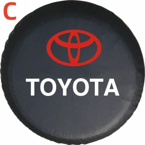 トヨタ旧ロゴ ランドクルーザー ロゴ入りスペアタイヤカバー スペアタイヤカバー トヨタ RAV4 PRADO ランドクルーザープラド