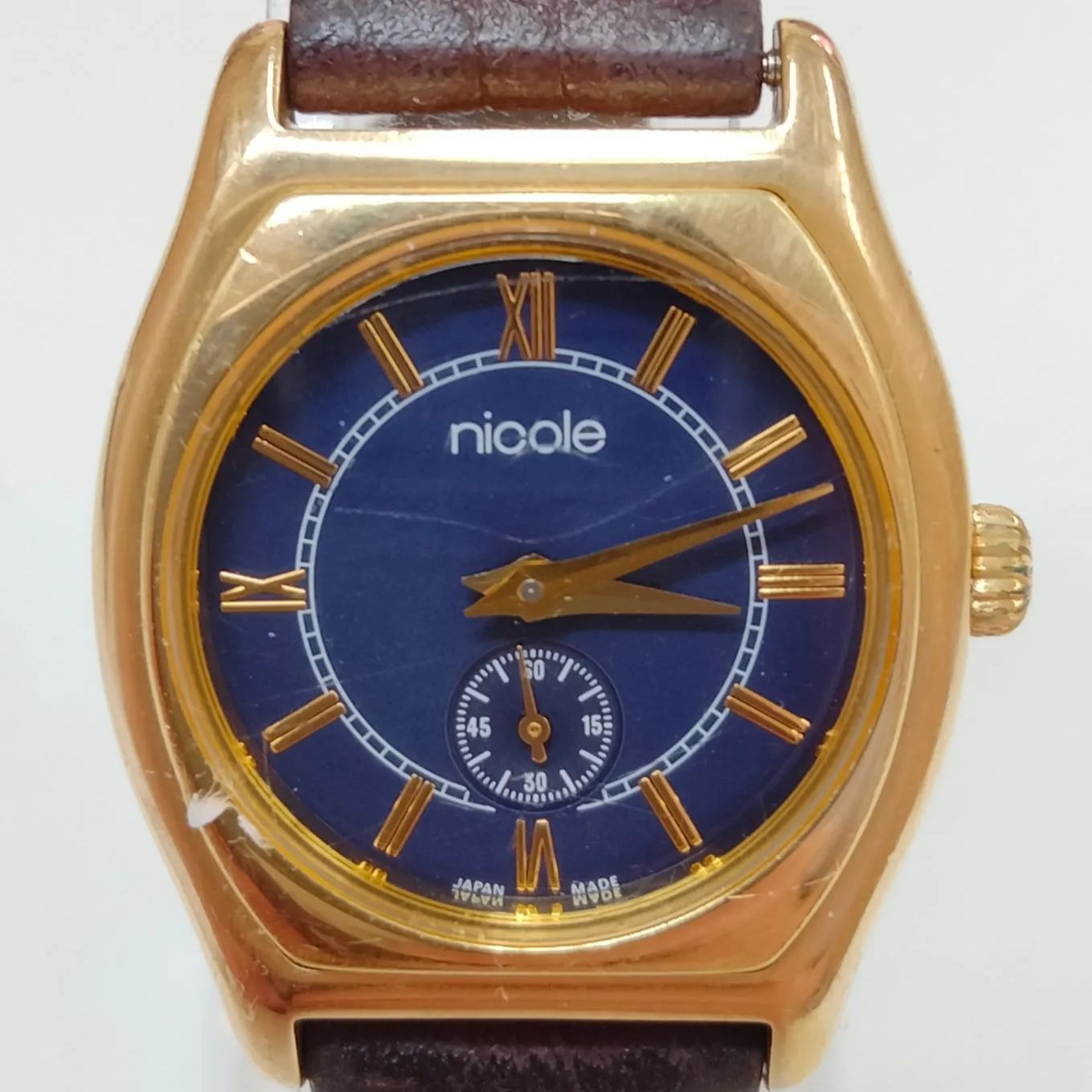 【新品電池交換 正常稼働中】nicole ニコル レディース 腕時計 クォーツ(SNA)