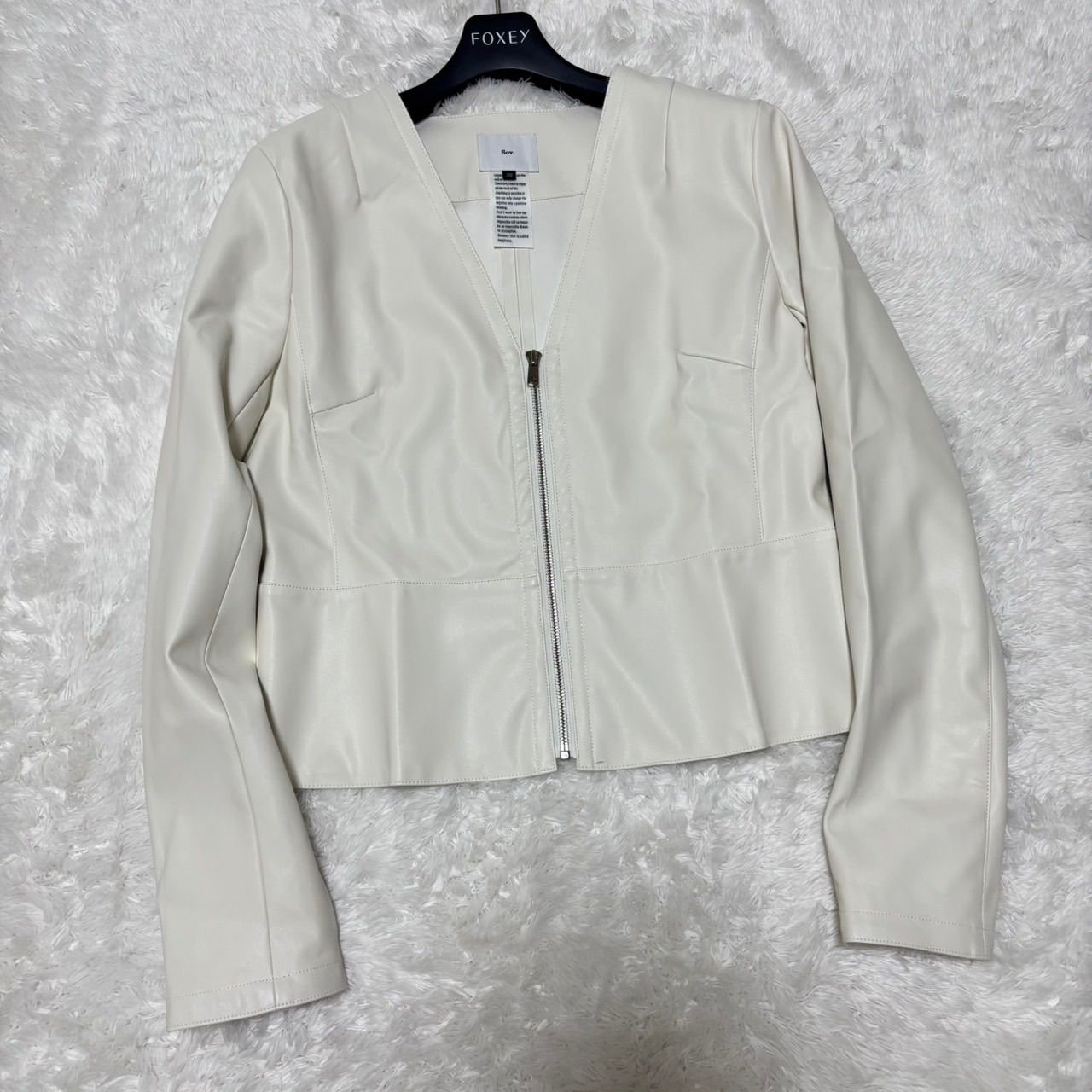 フェイクレザージャケット