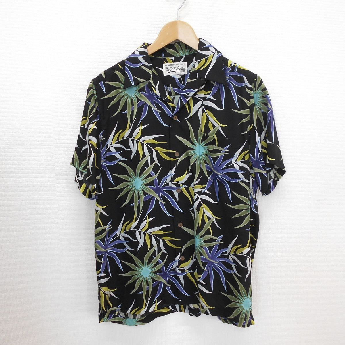 WACKO MARIA ワコマリア 16SS アロハシャツ(Mサイズ) WACKO MARIA ワコマリア 16SS PRINTED FLOWER S/S HAWAIIAN