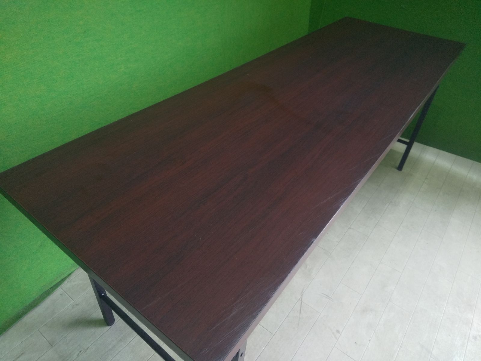 折りたたみテーブル W180cm×D60cm
