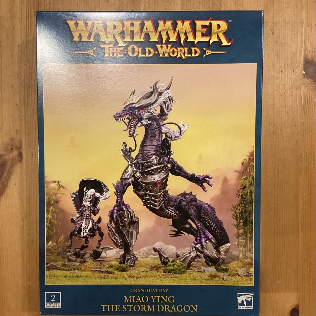 【ウォーハンマー オールドワールド】グランドキャセイ：“嵐龍”ミャオ・イン グランド・キャセイ ”嵐龍”ミャオ・イン Miao Ying, the Storm Dragon