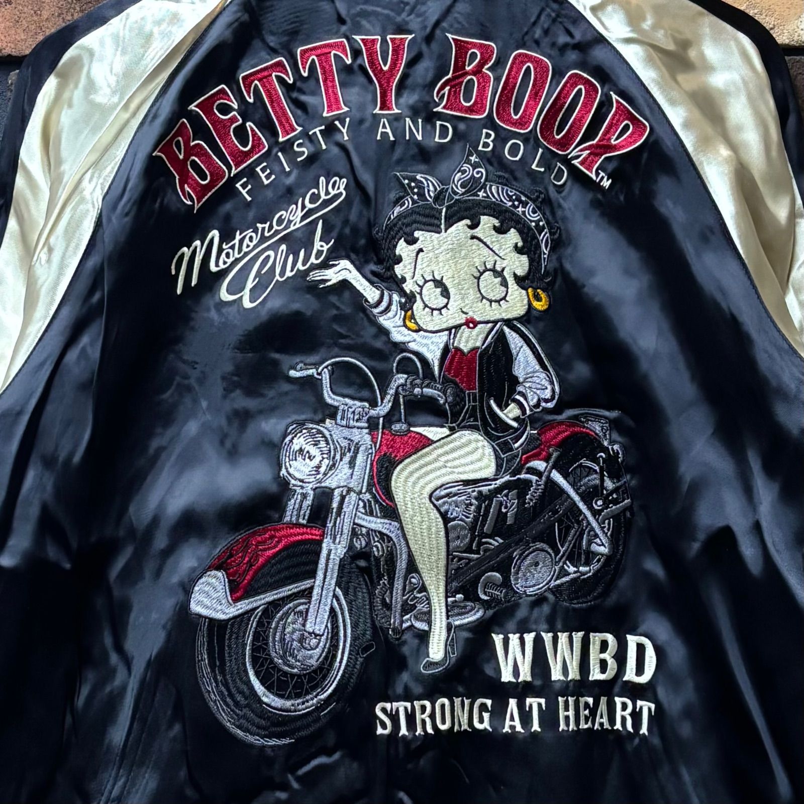 BETTY BOOP/ベティブープ リバーシブルスカジャン】ネバー