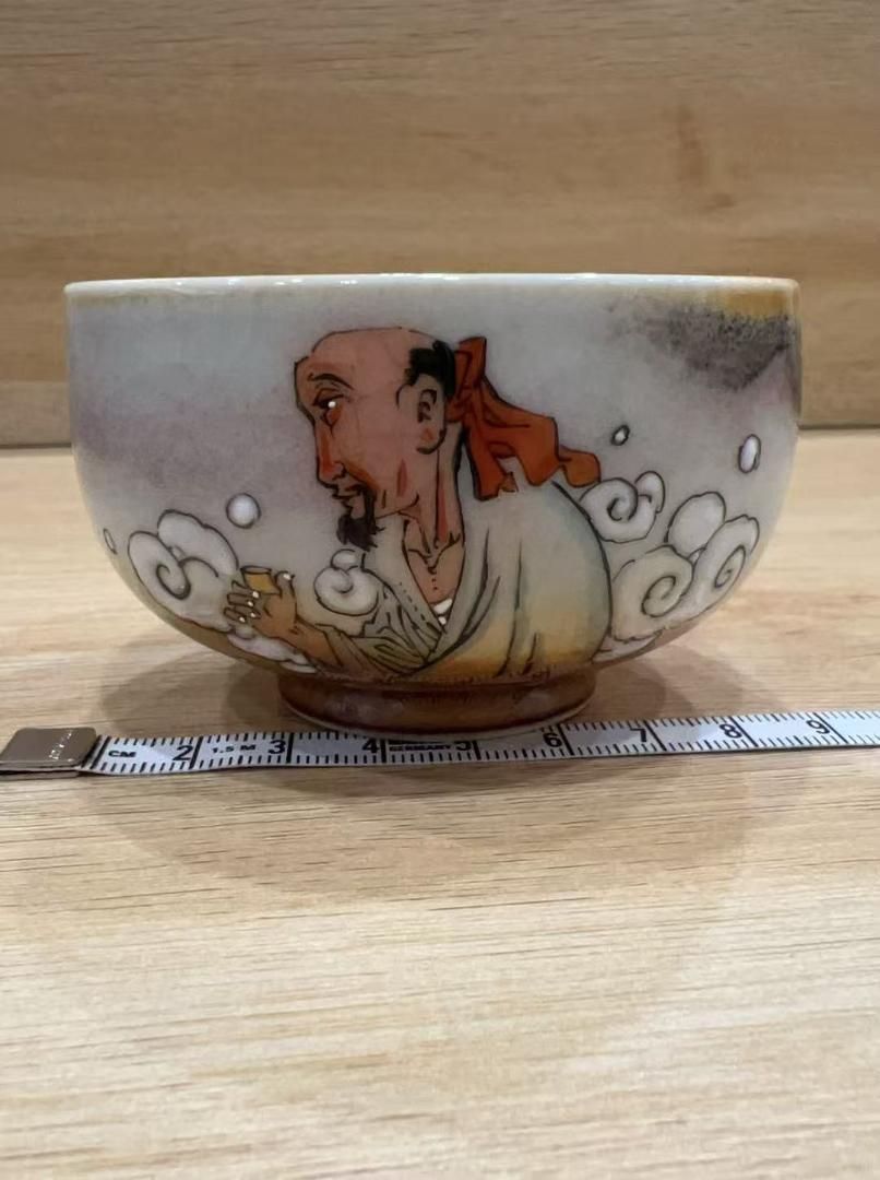 浮世絵風デザイン茶碗 新品 浮世絵風デザイン茶碗 新品 【公式通販】