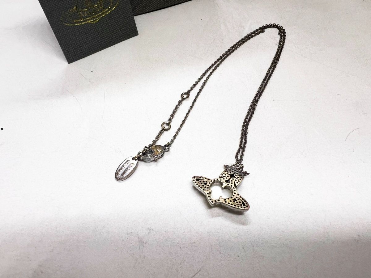 Vivienne Westwood シルバー ネックレス 箱付き - メルカリ