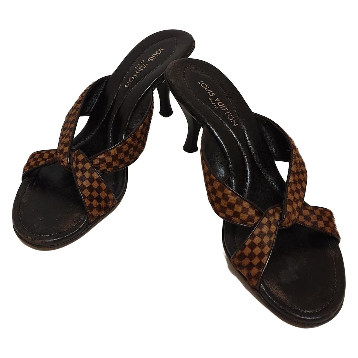 VUITTON ミュール　37 1/2 LOUIS VUITTON(ルイヴィトン) ミュール 37 1/2 レディース