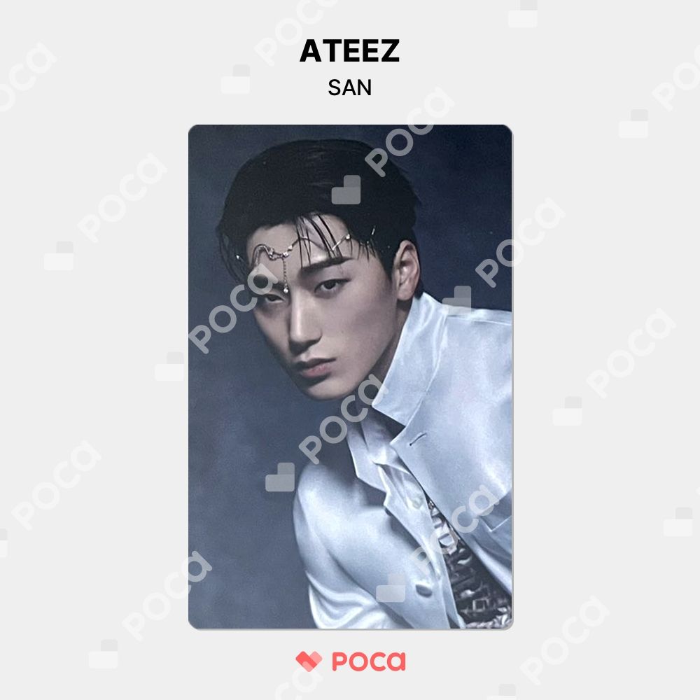 ATEEZ サン トレカ kbang 雑誌 San ホログラム ATEEZ サン トレカ