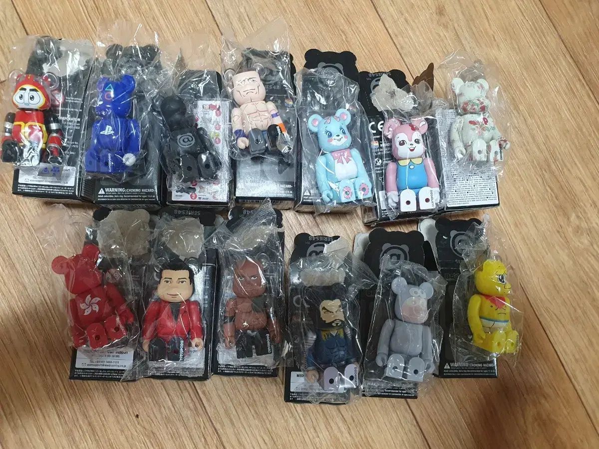 BE RBRICK ベアブリック 13 犬 セット