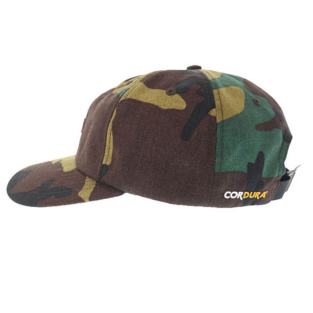 シュプリーム SUPREME 20SS Cordura Small Box Logo 6-Panel Cap コーデュラ スモール ボックス ロゴ  6パネル キャップ カモ 迷彩 ブランド古着ベクトル 中古 ☆AA★▲240826