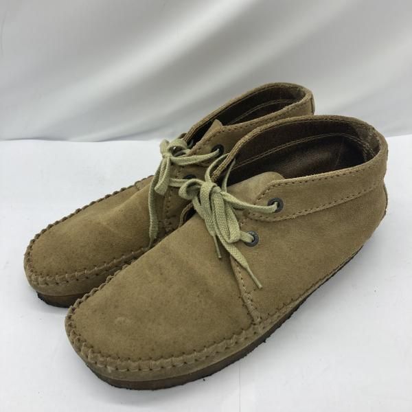 Clarks ワラビースウェード 8 1 2 ベージュ 19